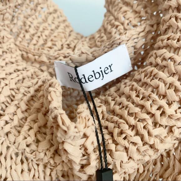 Rodebjer Chaima Knit Vest Dress NWT Small Terracotta - Picture 9 of 12